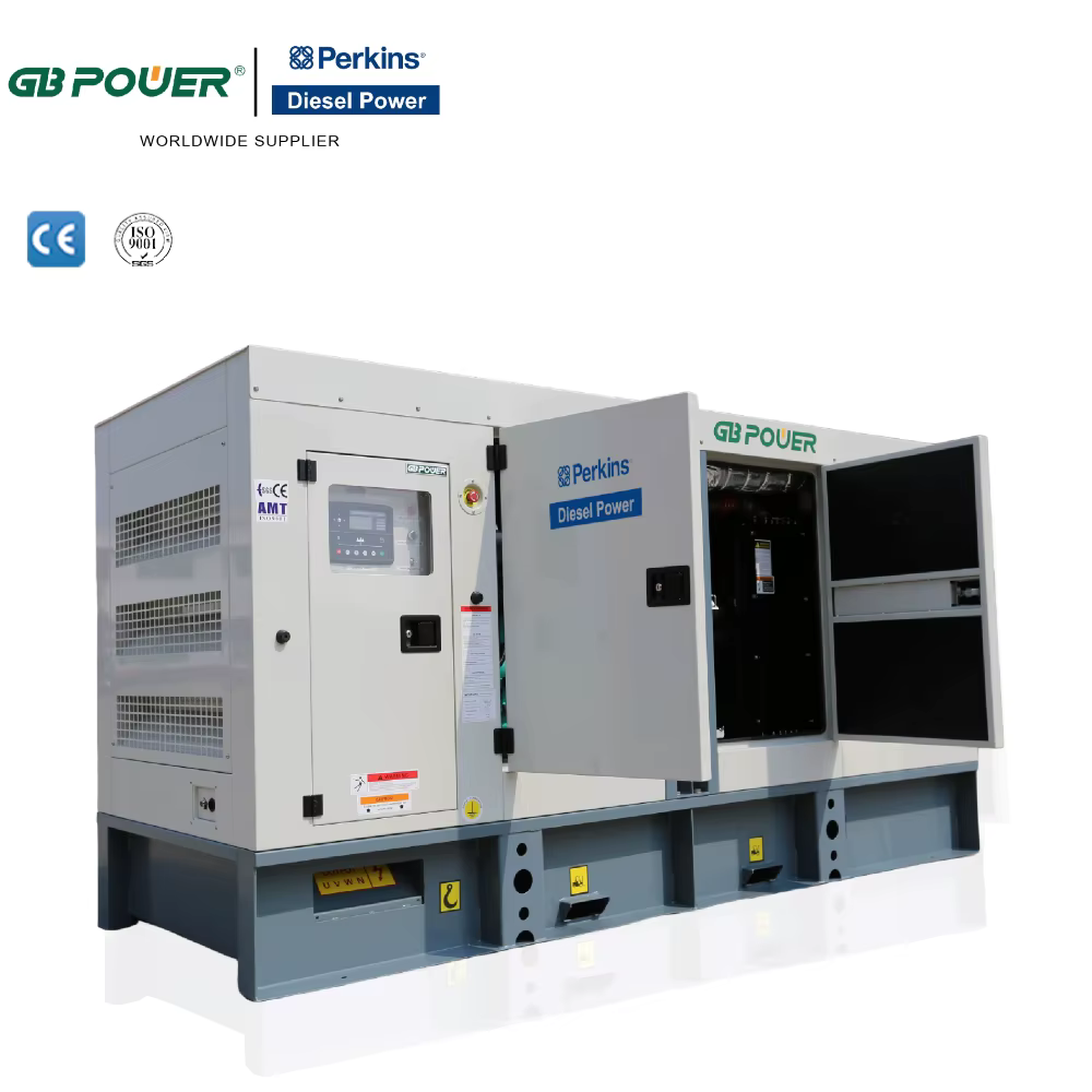 Highway Backup Power Supply EPA Tier3 for Engine1106D-E70TAG5 Silent 250kva Diesel Generator Set 50/60Hz ATS