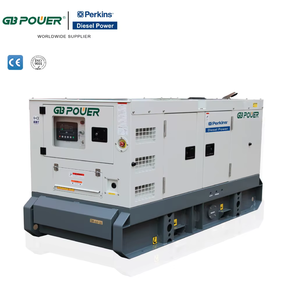 50kva/40kw Super Silent Type Standby Power Perkins diesel Generator Set