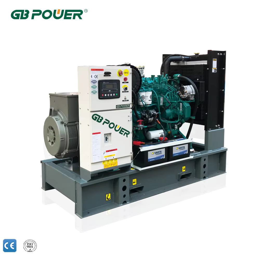 Professional Manufacturing 125 Kva 50Hz Diesel Generator 3 Phase Open Water Cooled Baudouin Engine 6M11G150 Alternator Leroy