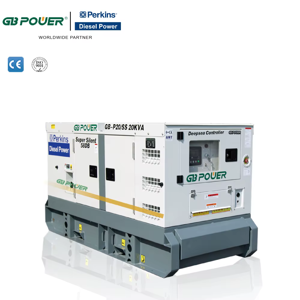 OEM GB POWER GB-P80/SS 3Phase 1104A-44TG2 Super Silent Genset 80KVA/64KW 50Hz with for Engine and ATS