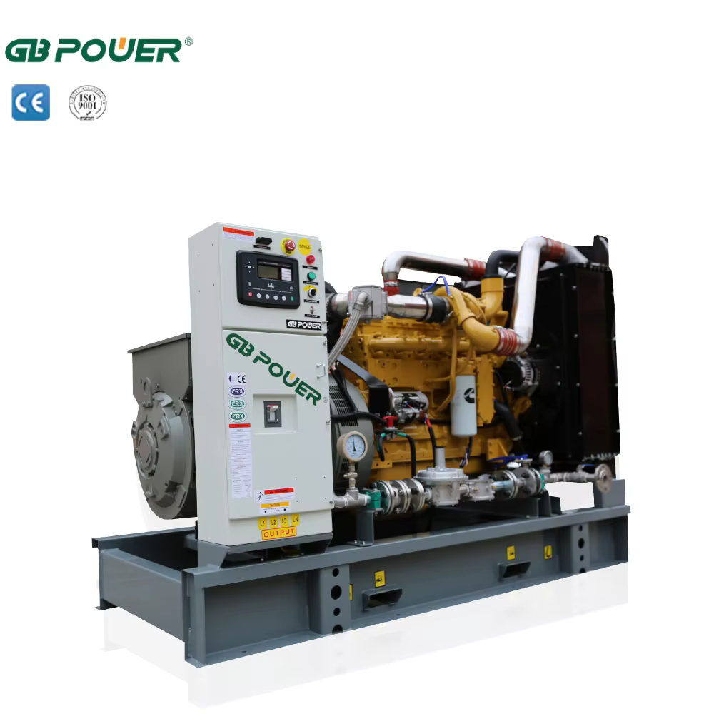 Silent Natural Gas 3phase 350kva Auto Start for Engine Generator with GB15-GN Engine and HCI 444E1 Alternator