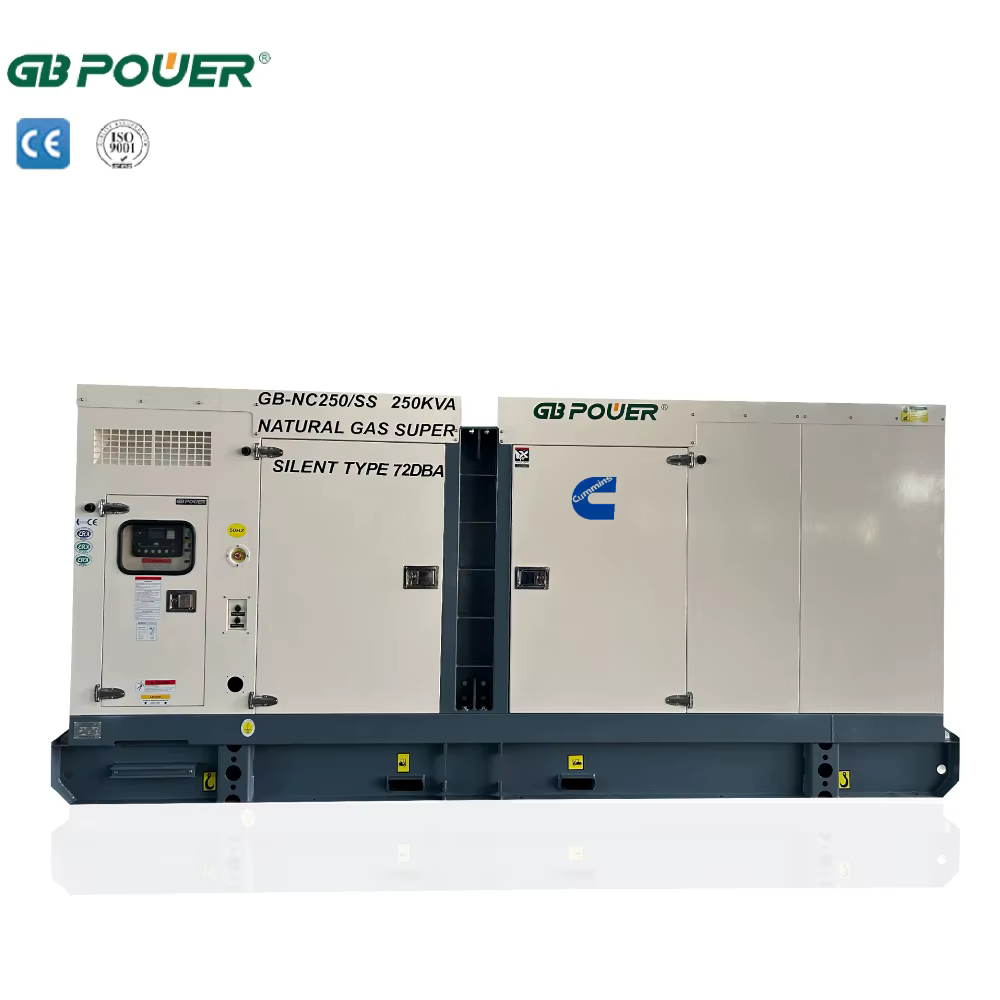 One-stop Customization Genset 125kva Stamford Generator Engine GB8.3-GN Alternator UCI 274E14 Natural Gas Hospital Use