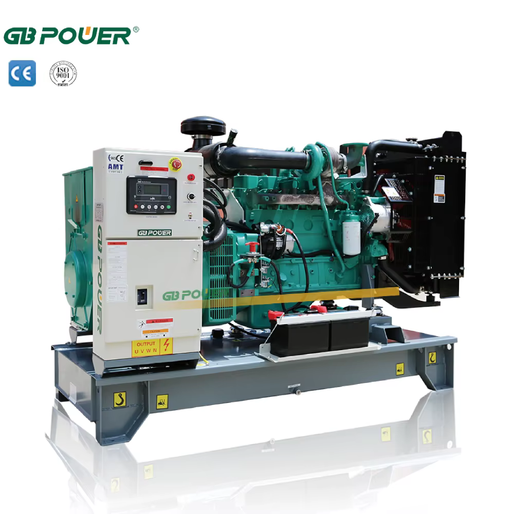 GB POWER Diesel Genset 150kva Silent 3phase Auto Start ATS Remote Start for Engine 6BTAA5.9-G12 Alternator TAL-A44-J