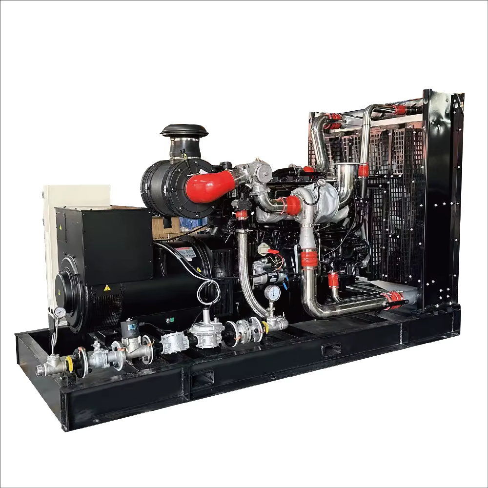 Maintenance-free High Quality 500Kw Natural Gas Turbine Generators Remote Auto Start System GB Power GB-CN500 IP23 Water Cooled