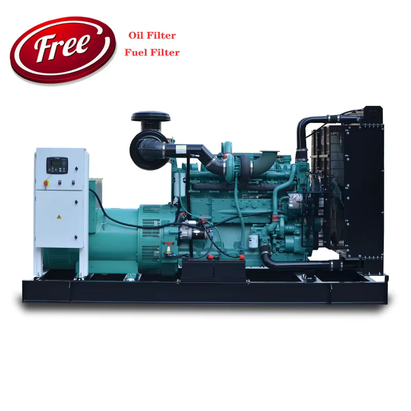Diesel Generator 500kVA 450kVA 400kVA Powered by NPCumin 6ZTAA Prime Backup Use Open Silent Trailer Generator 320kW 360kW 400kW