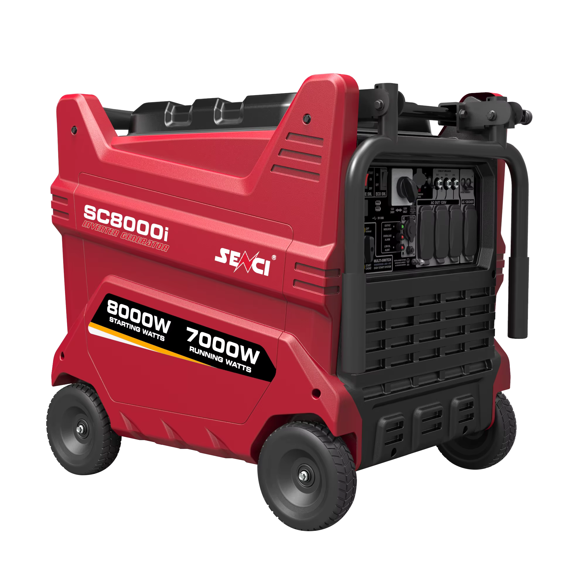 Senci Wholesale Dual Fuel Generator Power Equipment LPG Generators Super Silent Portable Inverter Generators 7500watt