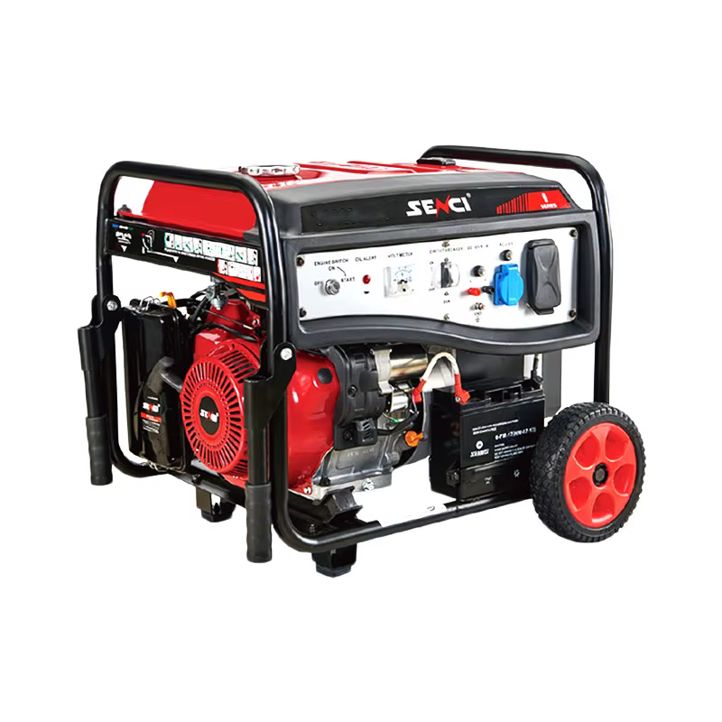 Senci Ac Dc Electric Petrol Mini Gasoline Generators 8.5kv Single Phase Portable Genset