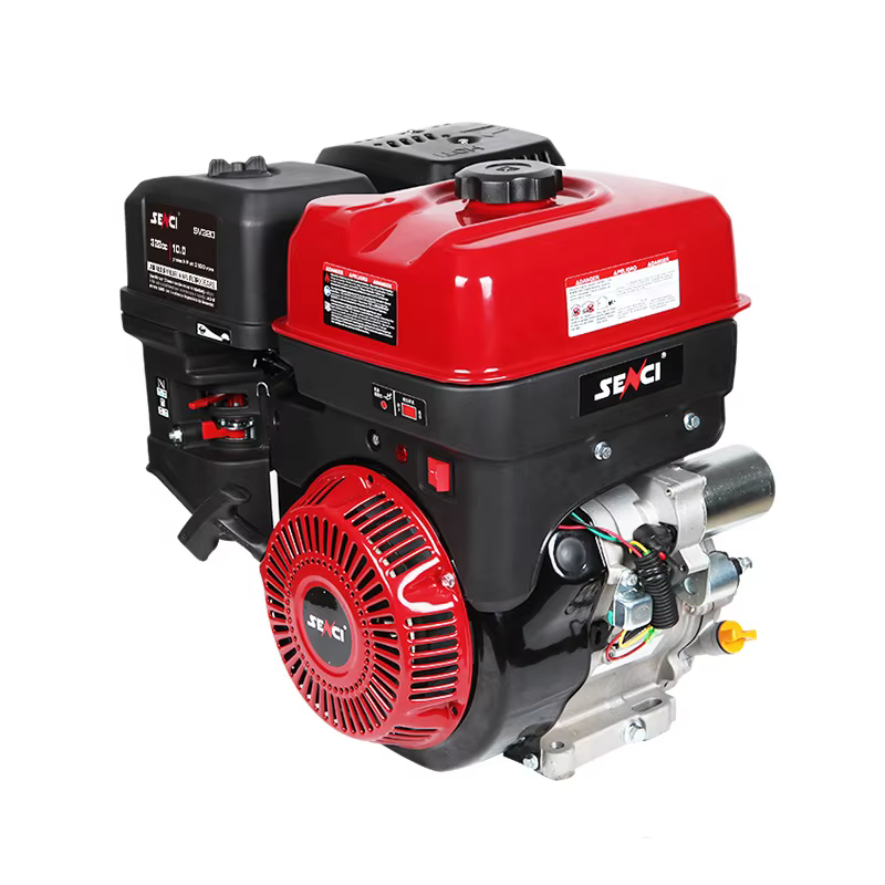 Senci  OHV Gasoline Engine 223cc Motor Single Cylinder Air Cooled 4 Stroke Petrol Boat Engine