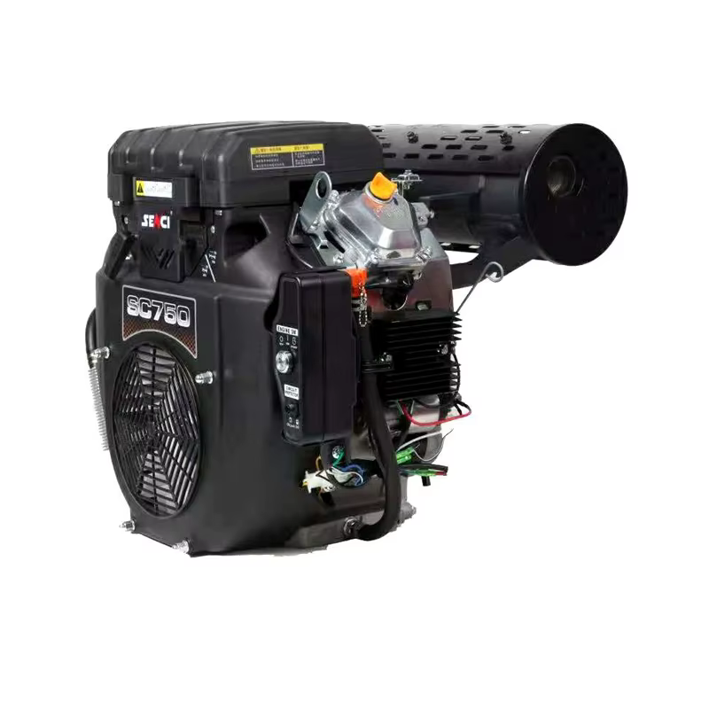 Senci Gasoline Engine 35HP 24 KW Two Cylinder 4 Stroke Air Cooled Petrol Engines