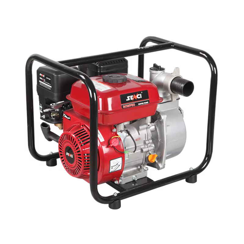 High Flow Capacity Senci 4 Inch 5 Hp Gasoline Engime Water Pump