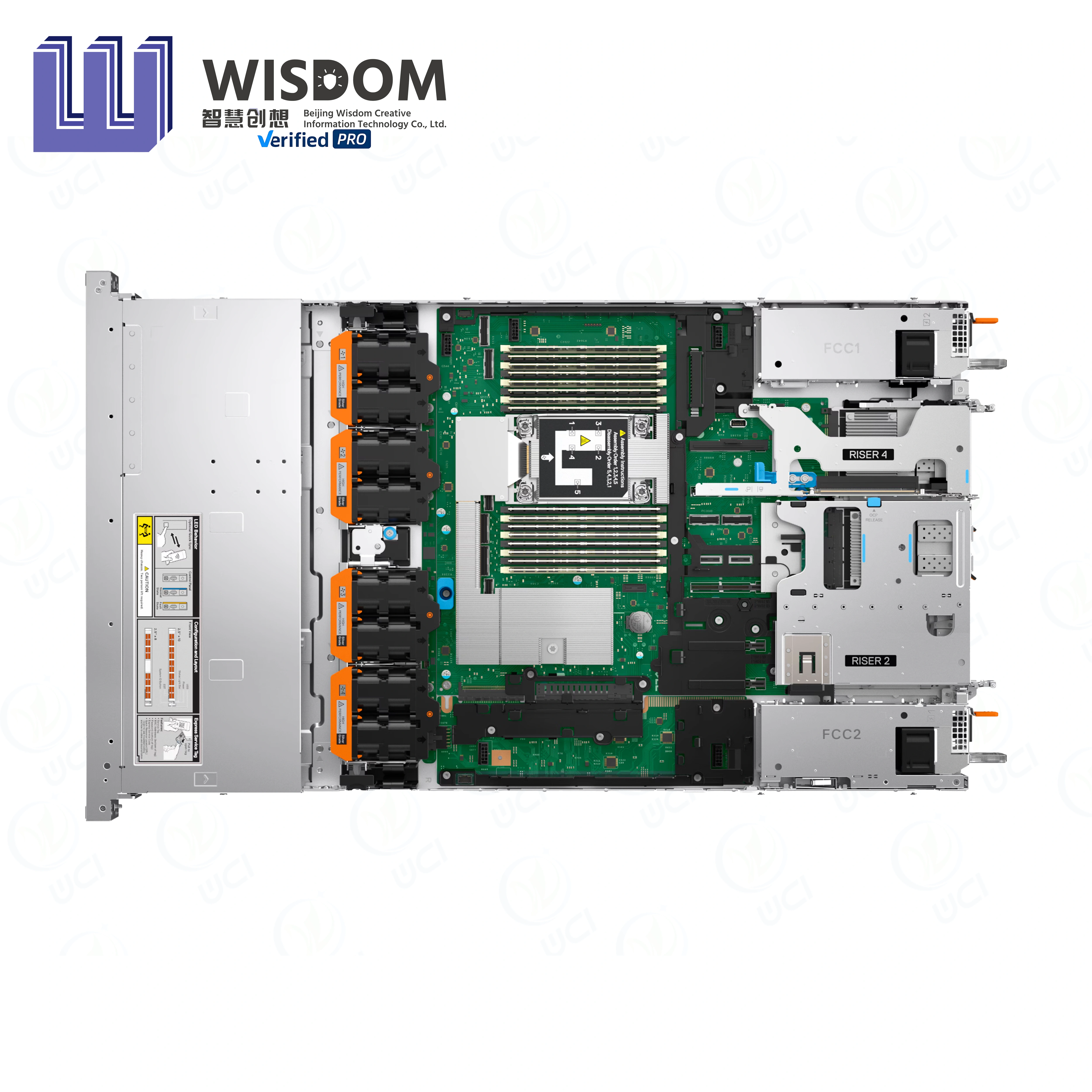 Cost-Effective Dell Server Supplier Dell R470 Server 1U GPU Server PC with 16GB DDR5 2*75W GPU Enterprise Server Bulk Supply