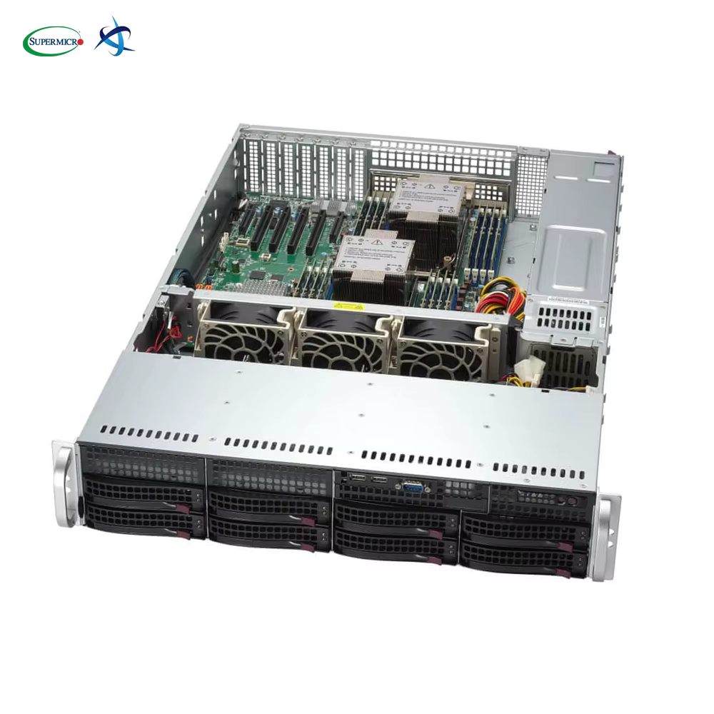 Supermicro Mainstream SuperServer SYS 621P TRT 2U Rackmount with Dual 5th Gen Intel Xeon Scalable Processors 6 PCIe 5.0 Slots
