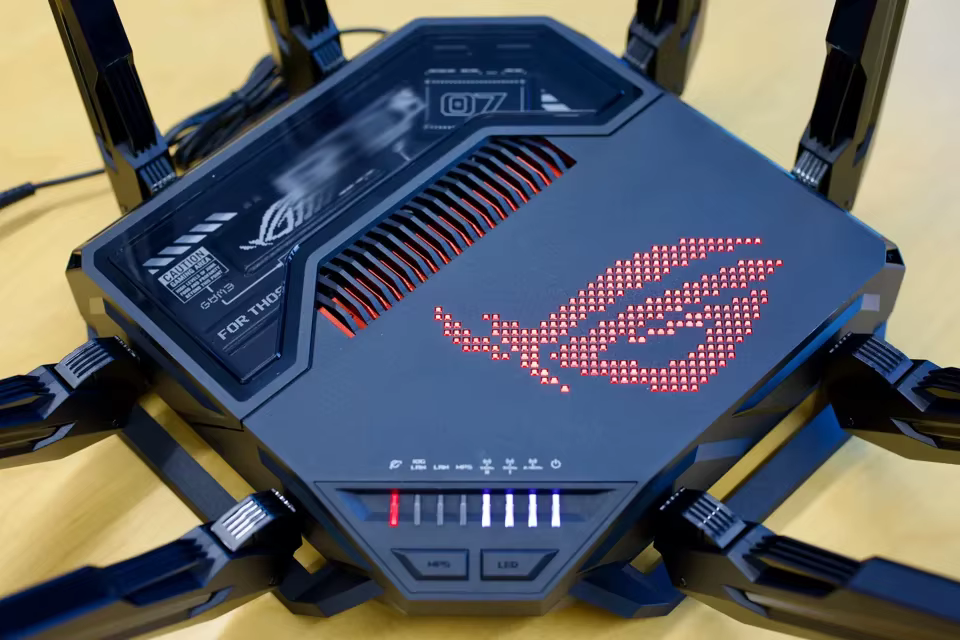 Original GT-BE96 WiFi Router Tri-Band 13000M Dual 10G + 4 2.5G Ports Wifi Router