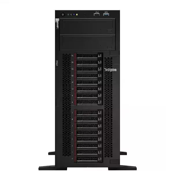 Best Price Brand New Thinksystem ST58V2 G6405/8G/2T/300W Tower Server Intel Pentium Gold Power Supply 256G SSD Office ERP Stock
