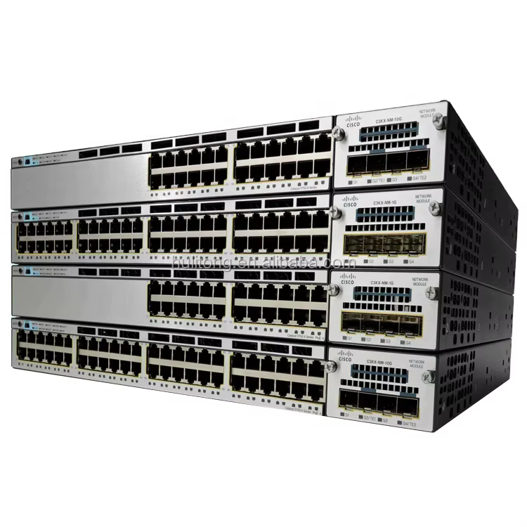 3850 Series POE QoS SNMP Network Switches 1 Year Warranty WS-C3850-12S-S/E WS-C3850-24S-S/E WS-C3850-24P-L/S/E