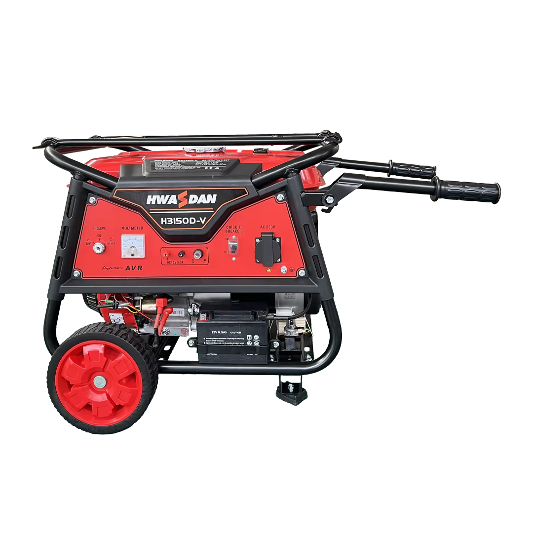 Wholesale Low Fuel Consumption Electric Start 6kw 7kw Single Phase Open Type Gasoline Engine Generator