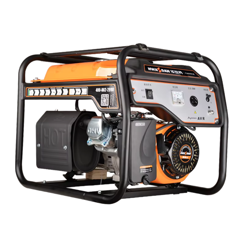 Hwasdan 110V/120V/220V/230V/240V 4-Stroke 6kw 7kva Gasoline Generators Home with Wheels