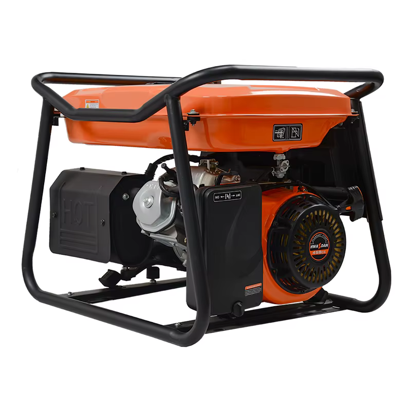 Hwasdan Electric Start 8kw Gasoline Power Open Type Portable Gasoline Generator