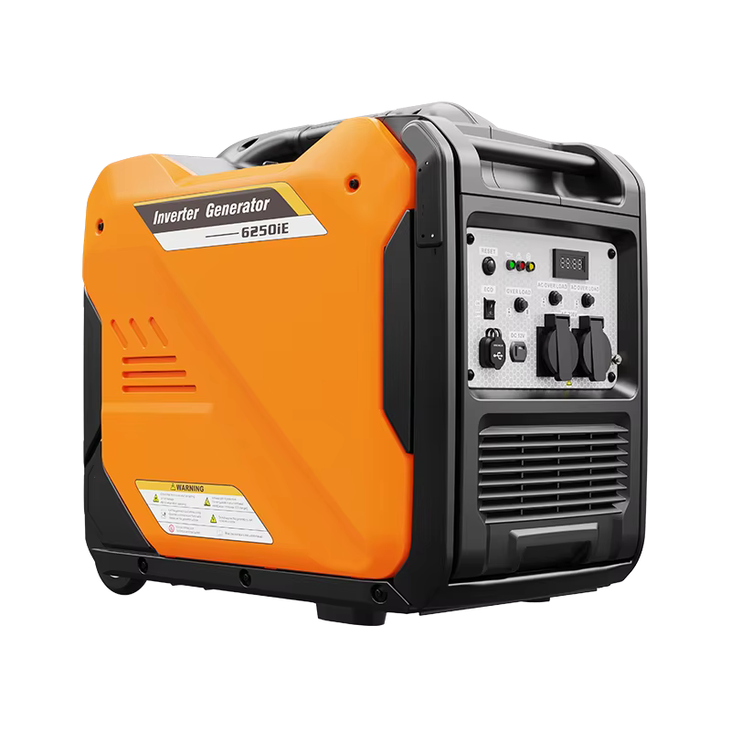 Factory Wholesale 5500Watt Portable Inverter Generator 5Kva Silent Home Mobile with 5.5Kw Max Power and 24V Single Phase Output