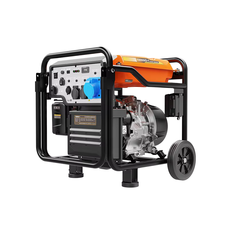 Open Frame Inverter Generator 8000W 4 Strokes Gasoline Engine OHV Stable Power 50Hz 60Hz Electric Start Home Use