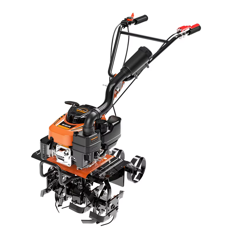 HWASDAN450(MPV) Mine Farming Equipment 170F Petrol Tillers Cultivators 175cc Deep Rotary Tiller for Garden, Farm & Paddy Field