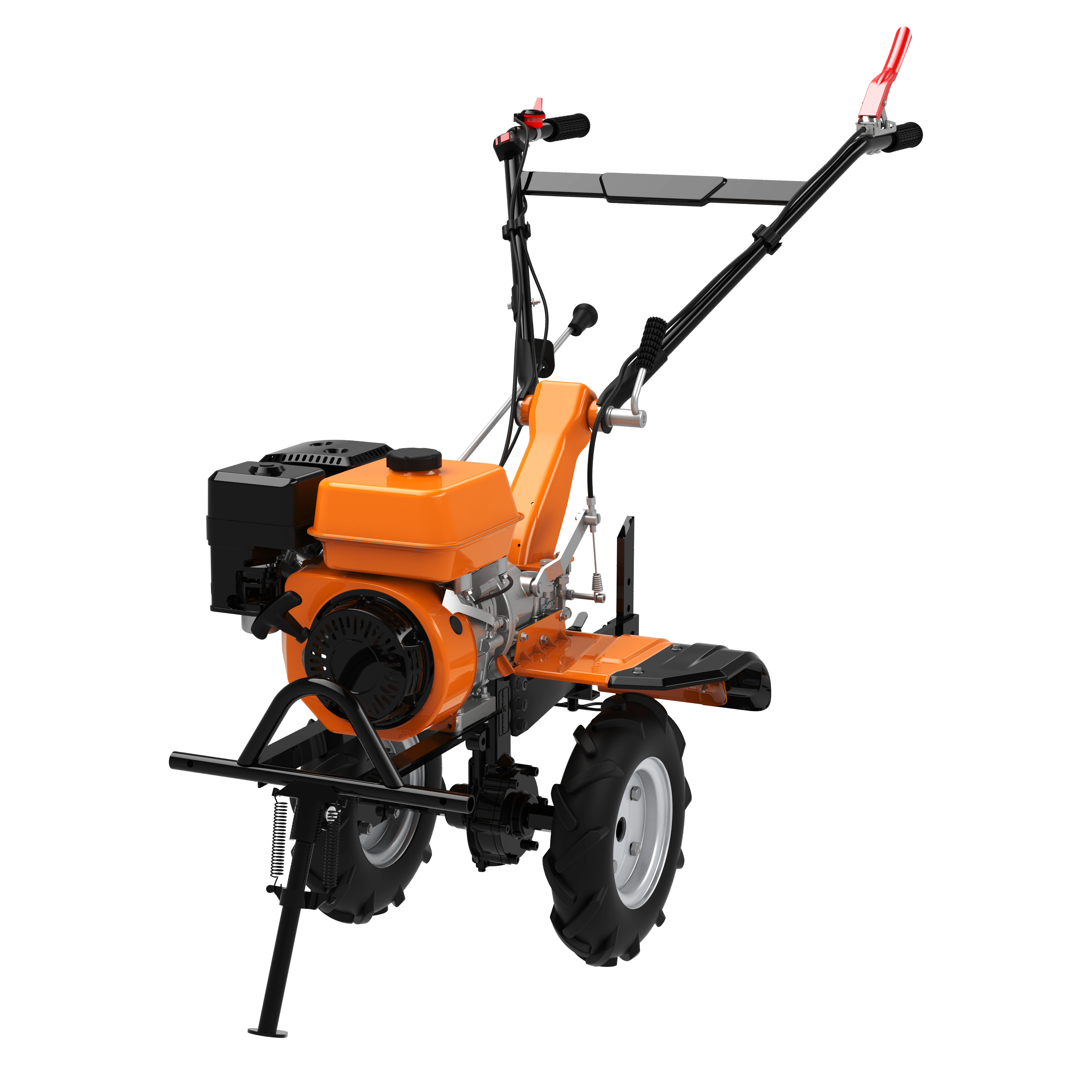 ChongQing HWASDAN Mine Tiler Machine 7HP Gasoline Engine Power Tiller Machine Agricultural Belt&Chain Deep Tillage Cultivator