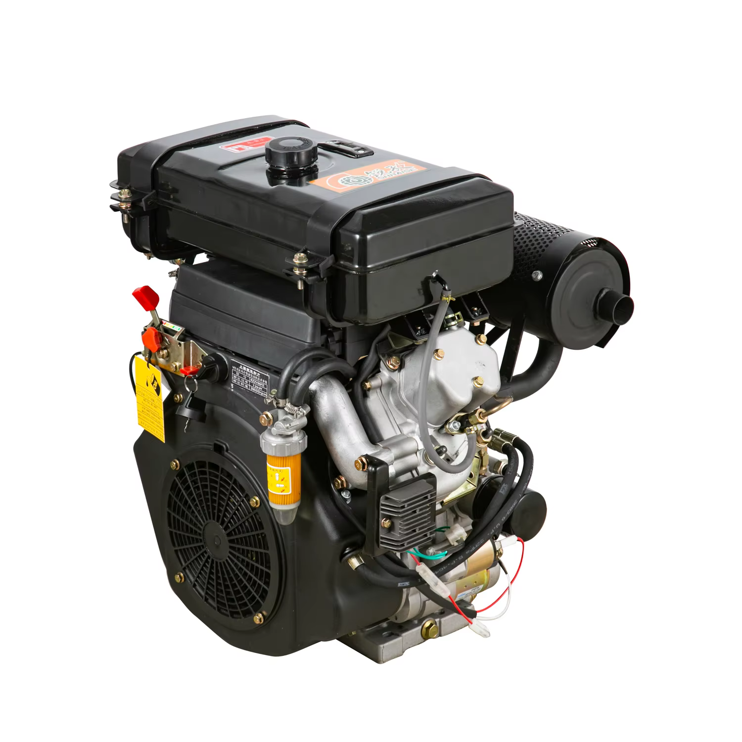 Raise G-Power Diesel Engine Generator Copper Winding 3600 RPM Electric Start Air-Cooled
