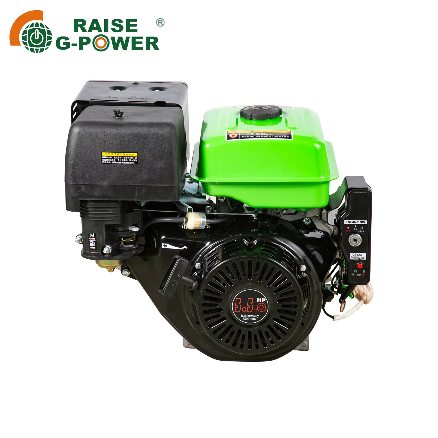 5.5 HP RZ168F 4-stroke Air-cooled Diesel Engine High Pressure for Machining From SHRAISE