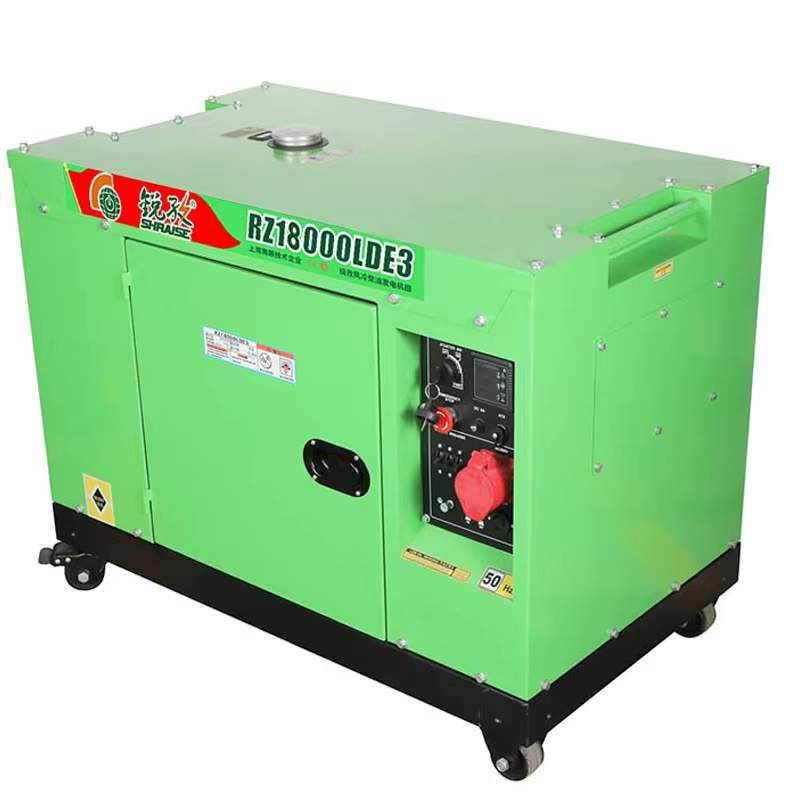 RAISE G POWER 15 KW 110V/220V Electric Start Generator Silent diesel Generators for Home Use