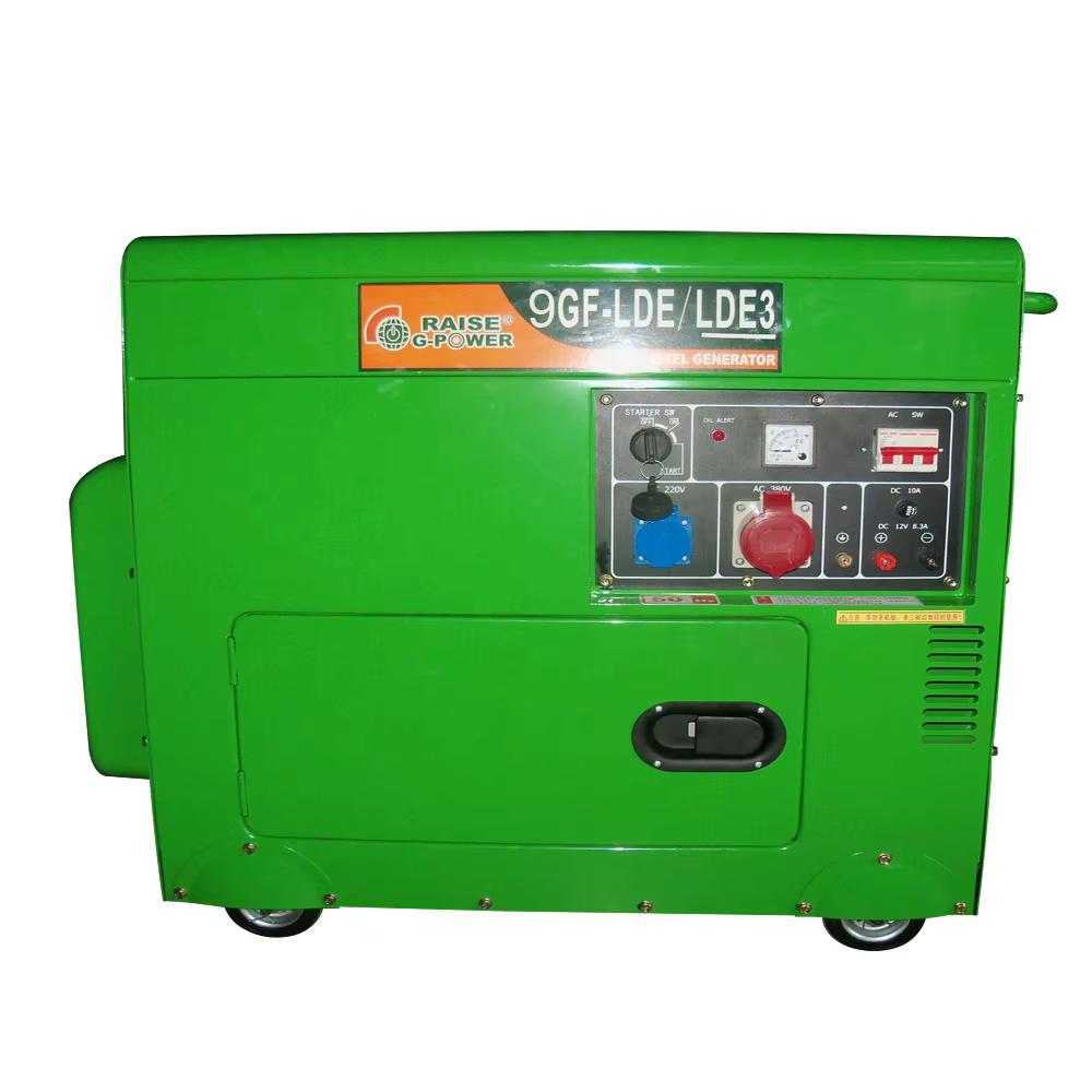 Customized Direct Sales 7.2kw 8kw 9Kva 10kva 9GF Portable  Silent Diesel Generator for Sale