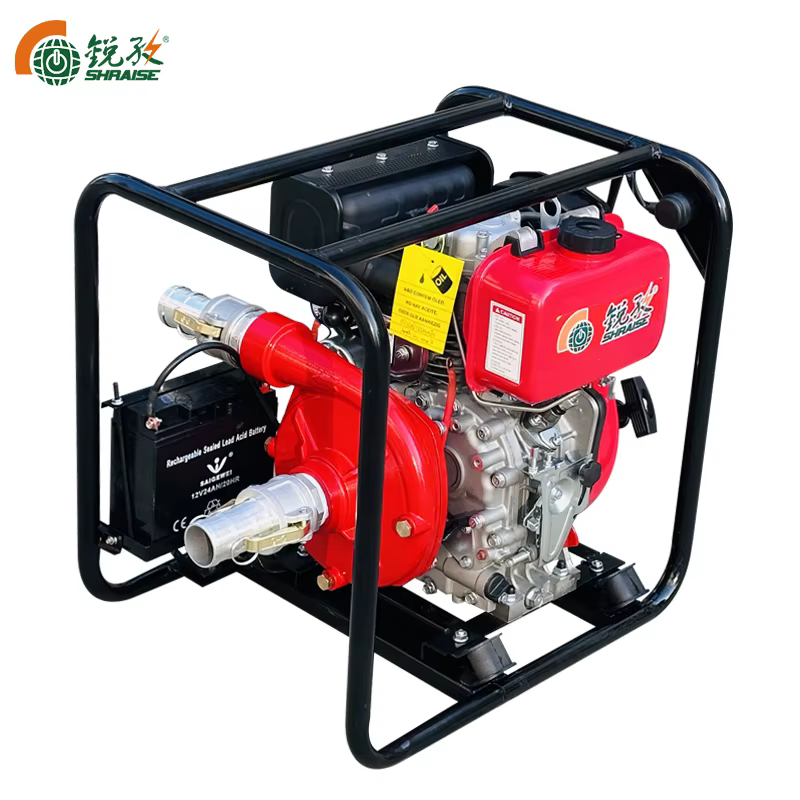 80mm Diesel Engine Water Pump for Irrigation Agriculture Low Pressure 40m3/h
