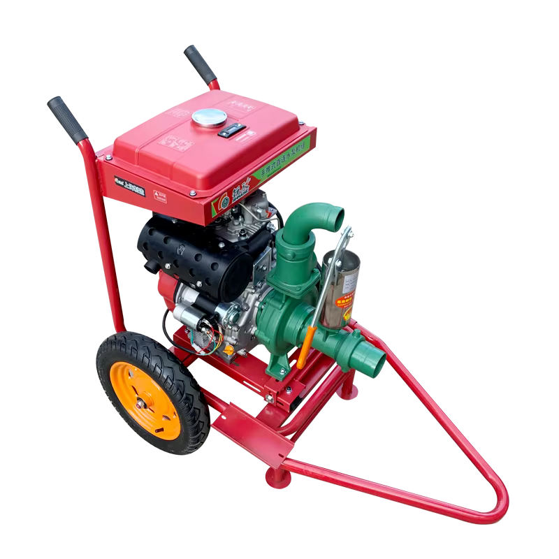 Kill Pump Portable Gasoline Engine Pump for Farmland with Rain Gun Spraying and Suction Head OEM