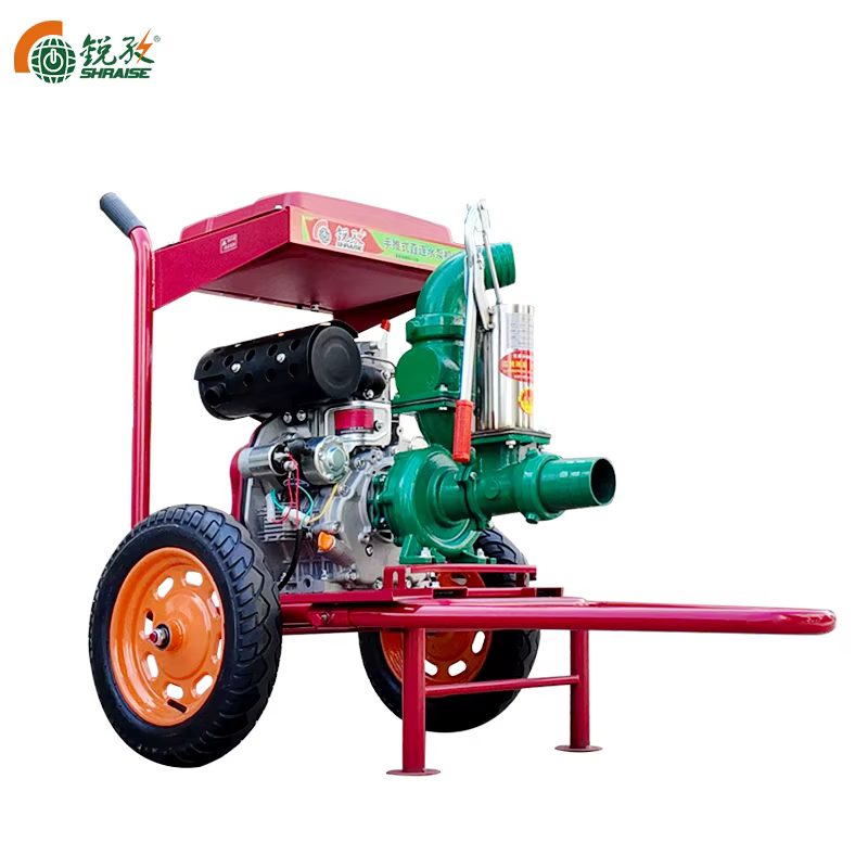 20-Year Factory Experience 4 Inch High Pressure Sprinkler Agriculture Diesel Water Pump Farm Irrigation System for Clean Water