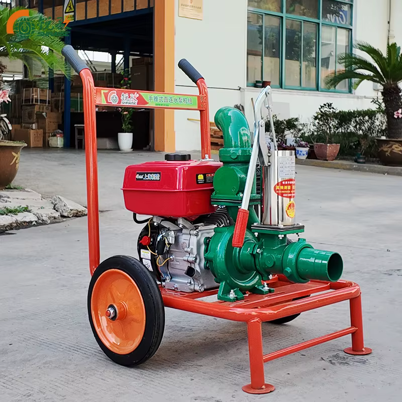 Large Flow 3inch Electric Water Pump Gasoline Impeller Mixed Flow Pump for Irrigation Drainage