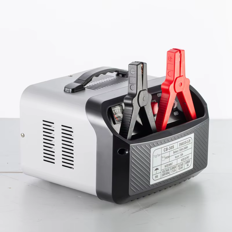 KENDE CB-30S New Portable Car Battery Charger Intelligent Pulse Repair Battery Charger 12V 24V Lead-acid Battery Charger