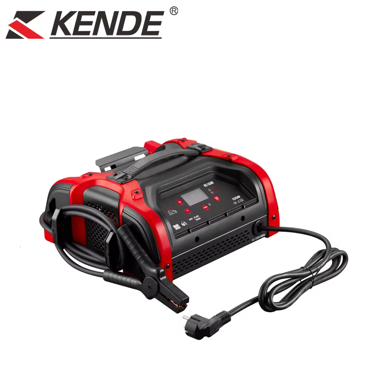 New 12/24v Car  Battery Charging with  LCD Display  Digital Control Battery Chargers with Jump Start