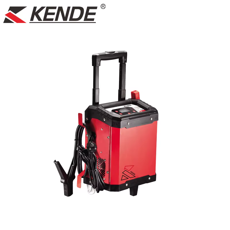 Kende  New Digital Control Battery Chargers with Jump Start Portable Trolley Car Charger
