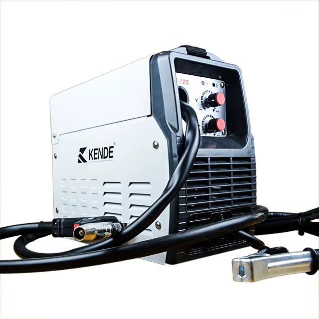 110V 220V CE Superior Quality IGBT Inverter 0.6MM 0.8MM ROD MINI NON GAS Gasless MIG Welding Machine FC 120