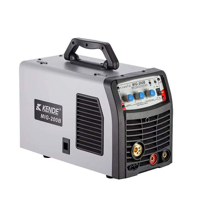 KENDE Portable IGBT Inverter 4 in 1 Flux Gasless CO2 Gas  MIG MAG Welder Welding Machine MIG 200B