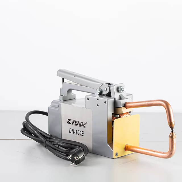 KENDE New 220V-230V Portable Car Transformer Electric Spot Welder Stick Welder DN-100 8KVA 1.5+1.5mm Thickness