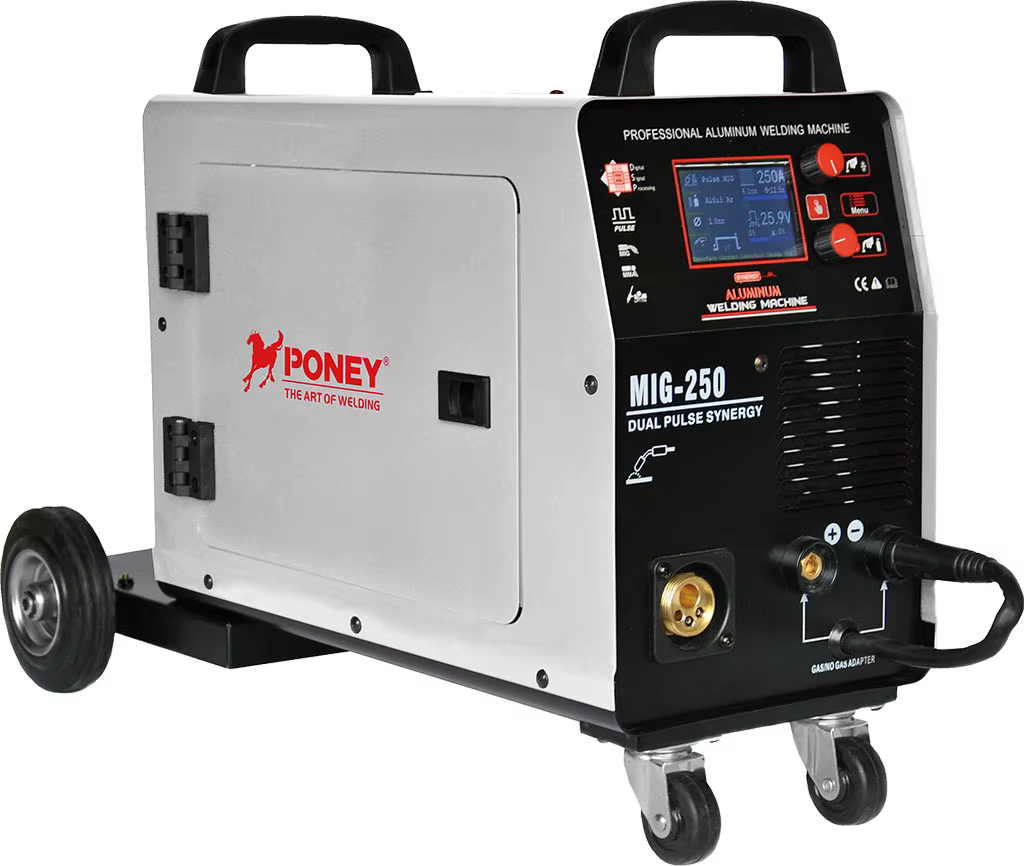 Pulse LCD Mig Welding Machine Maquina Soldadora Orbital Welder MIG MMA ARC STICK MIG 250 5 In1 Welding Machine