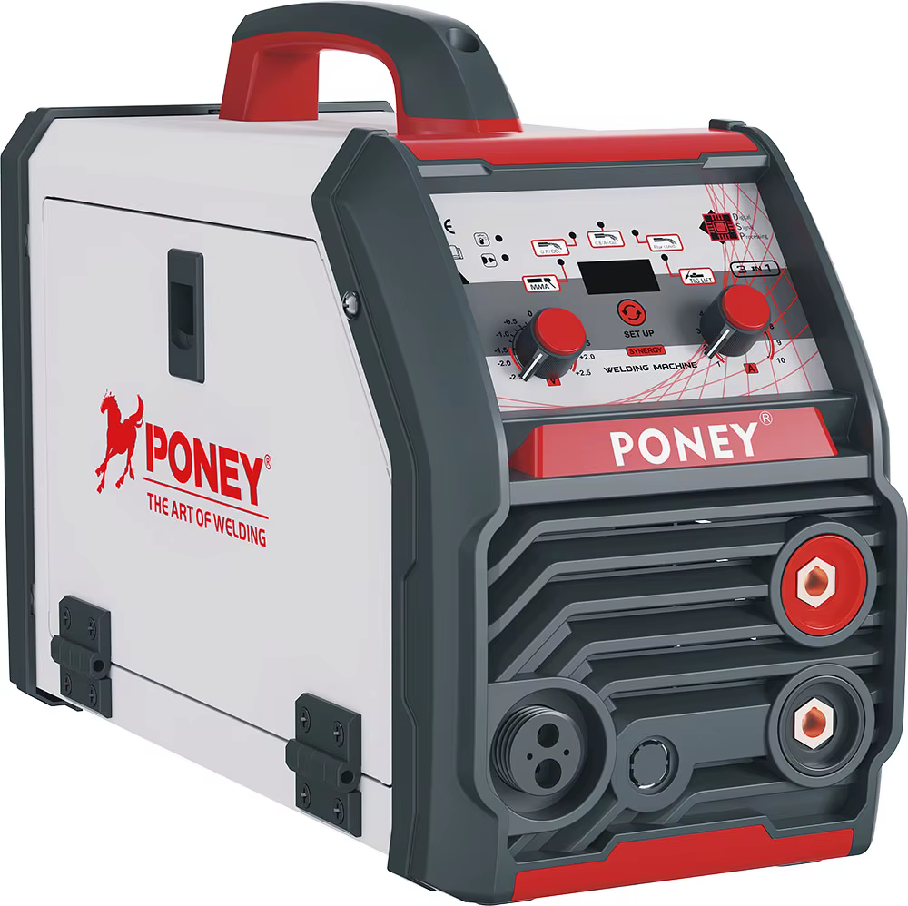 Wholesale MINI MIG-140SNY CO2 MIG Welding Machine 140A Synergic 5-in-1 Multi-Process LED Screen Inverter 220V New Welder