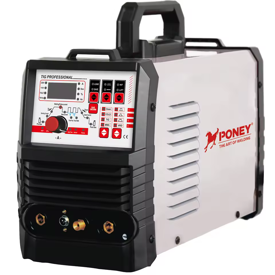 IGBT Inverter Pulse TIG 200 Welding Machine New DC TIG for Stainless Steel Cold Argon Welding 5.5KVA 60% Duty Cycle