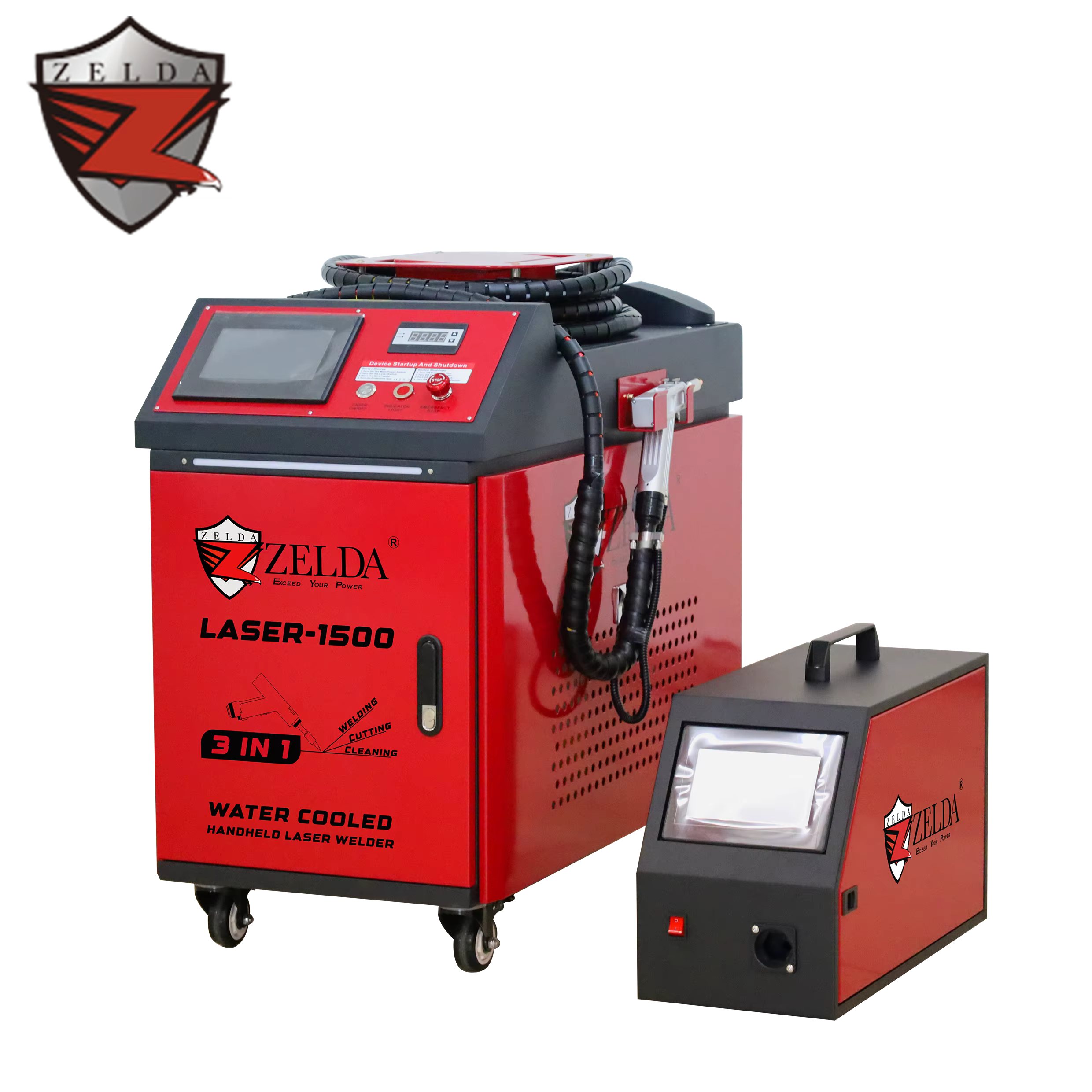 1500W Solda Laser 220V Laser Welding Machine 3 in 1 Welding Cutting Cleaning
