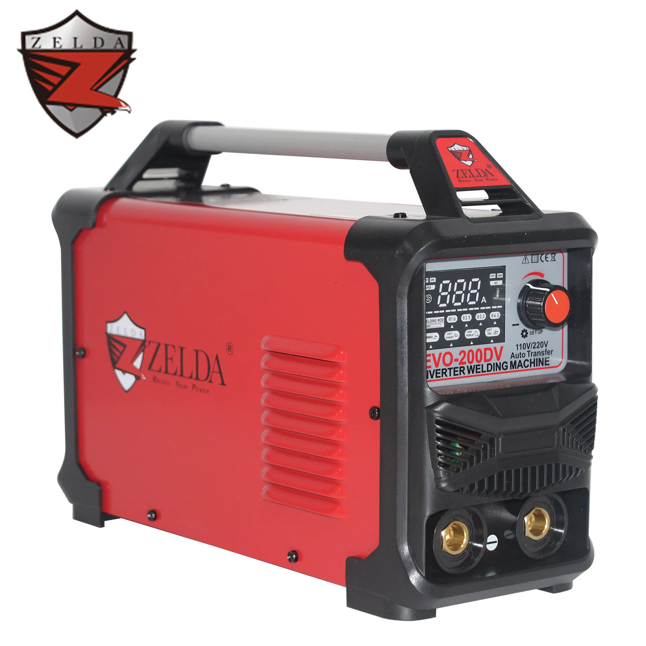 Zelda Portable Welding Machine MMA 110V/220V Dc Inverter Max 4.0mm Electrode Maquina De Soldar Arc Stick Welder