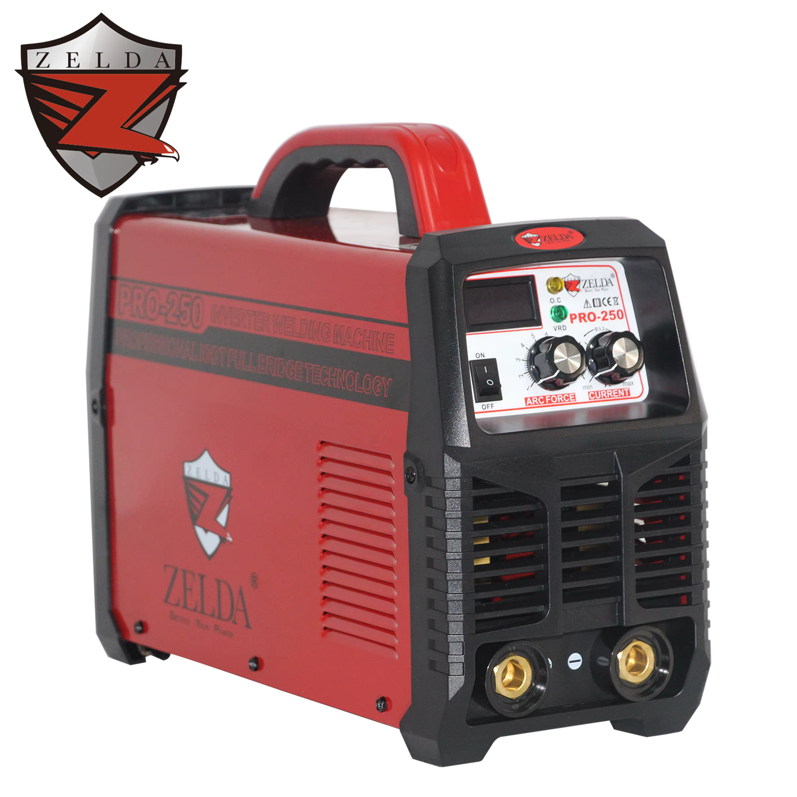 ZELDA 3PCB Use 7018 6013 Electrode MMA Welder 250amp Stick Welding Machine