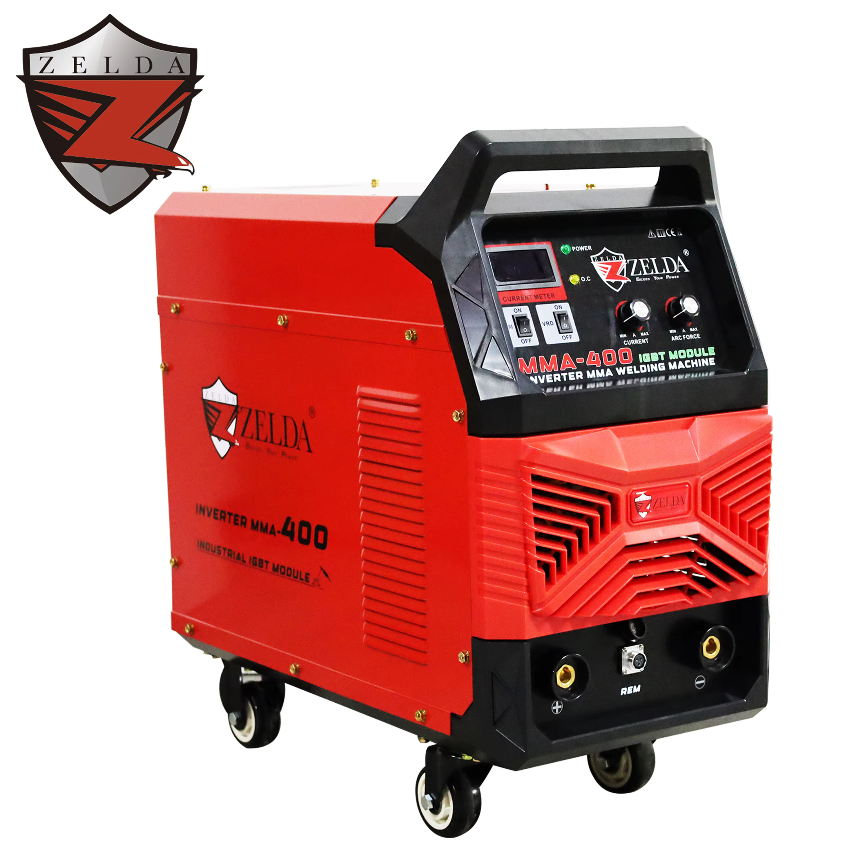Zelda 380v 440a Industrial Stick Welder Use 6013 7018 6.0mm Electrode Arc Welder