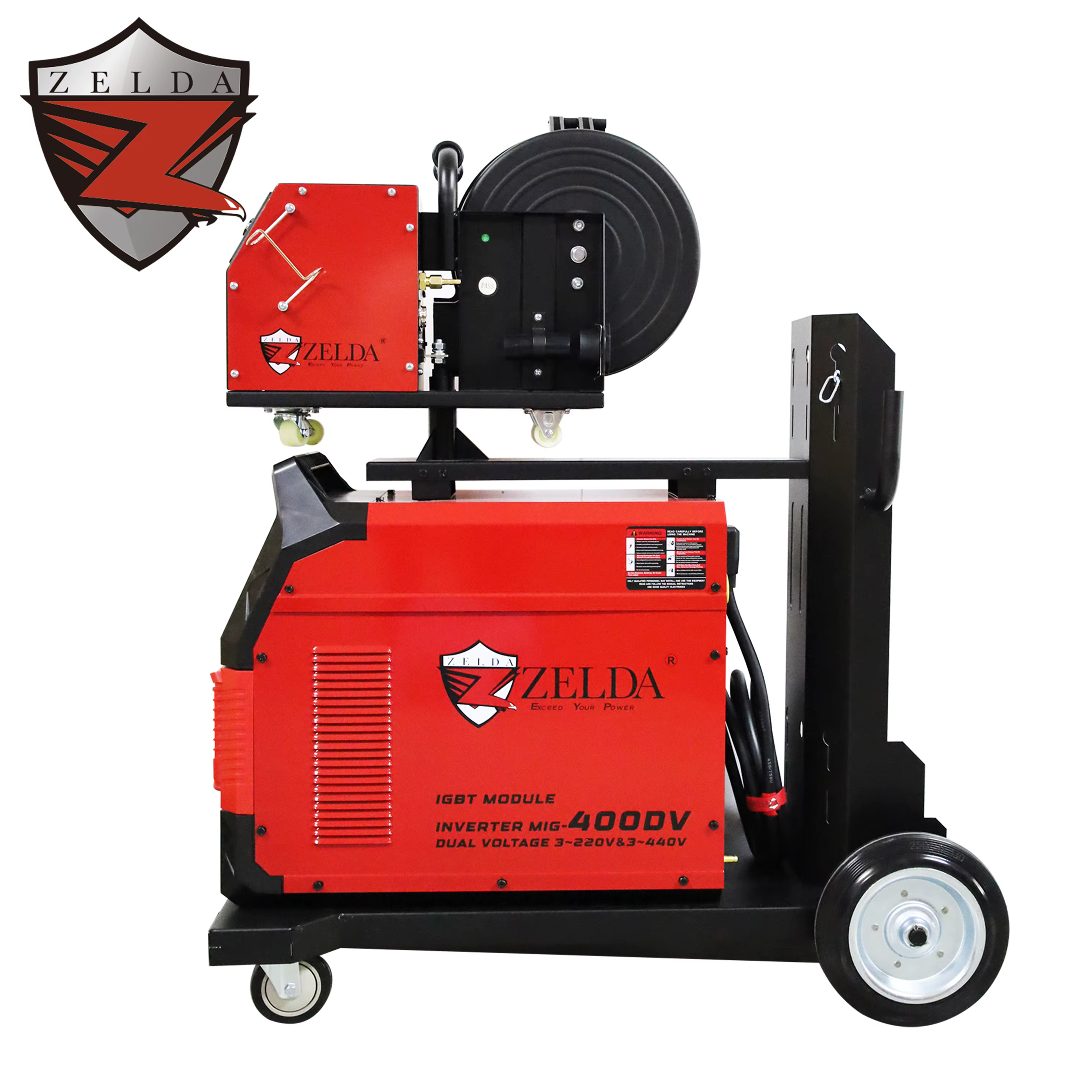 Zelda Industrial Welding Machine 400A DC 3 Phase 220V 440V Voltage Amp welding machine co2