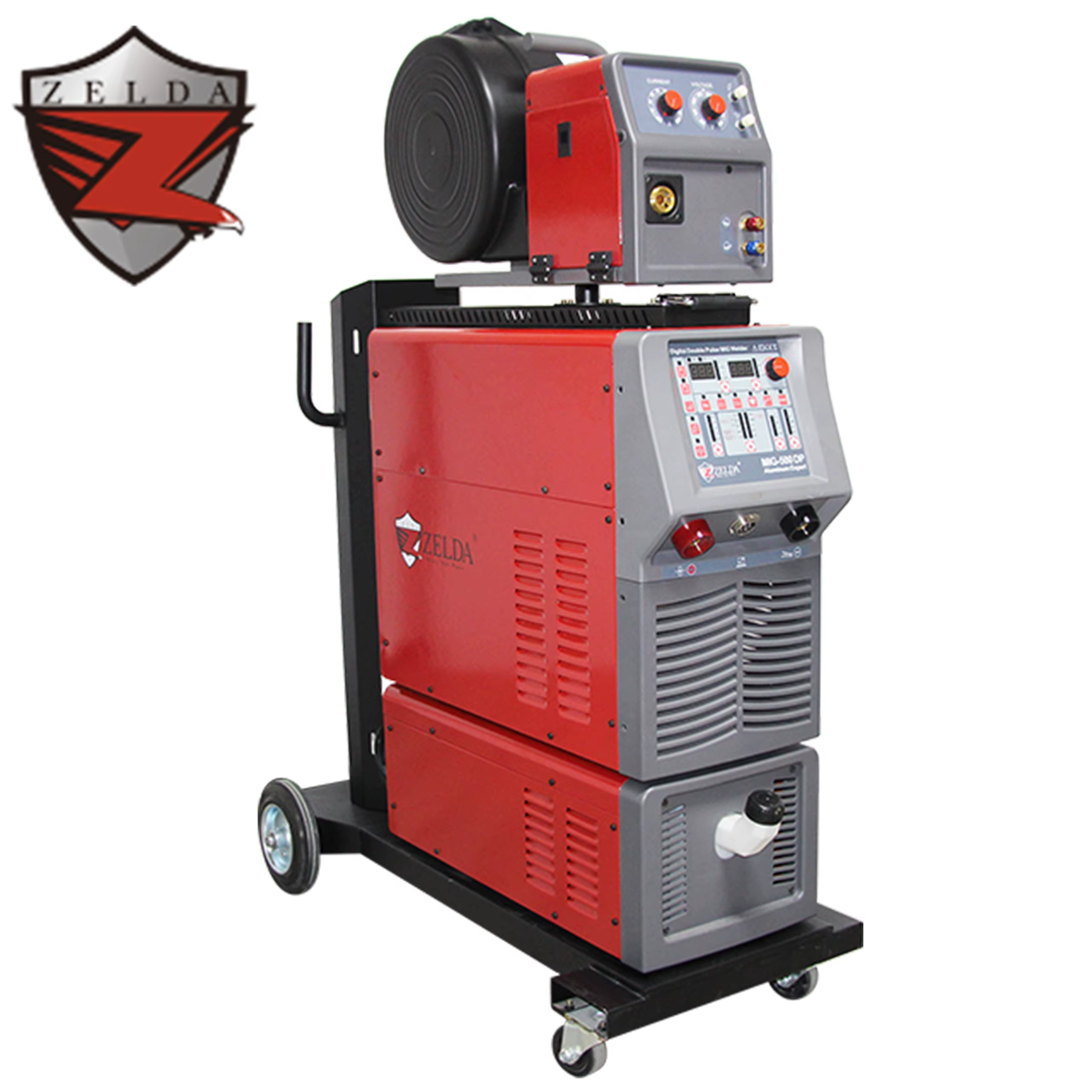 Wholesale MIG-500DP Overheat protection 380V 500amp Soldadora Inverter Dual Pulse IGBT MIG Welding Machine