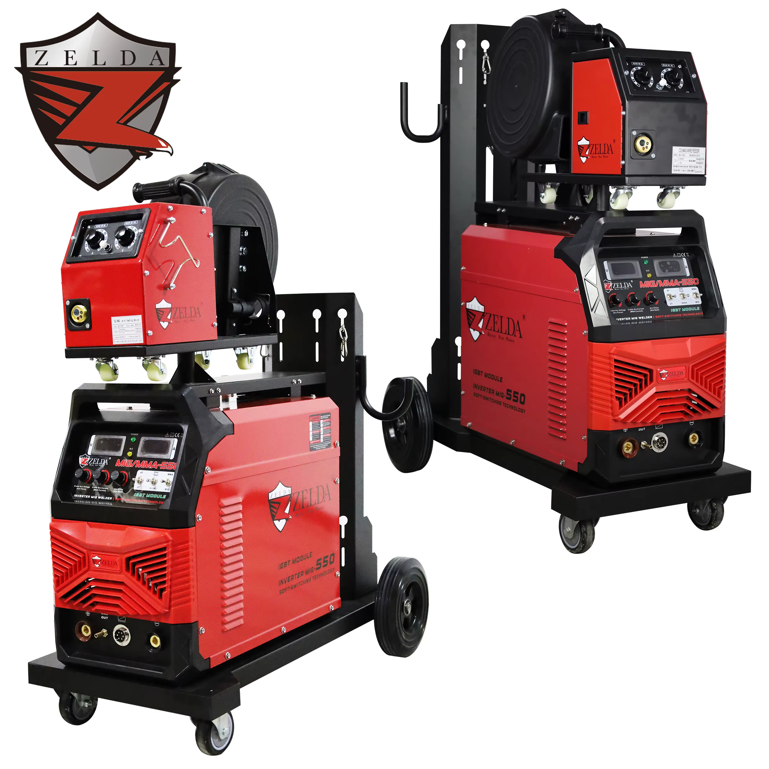 550Amp Heavy Duty Cycle  Maquina De Soldar Mig MAG Welding Machine for Industrial Welding